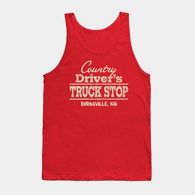 Country Driver's Truck Stop 1968 Tank Top by JCD666